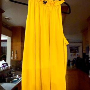 Ann Taylor Vibrant Yellow Top